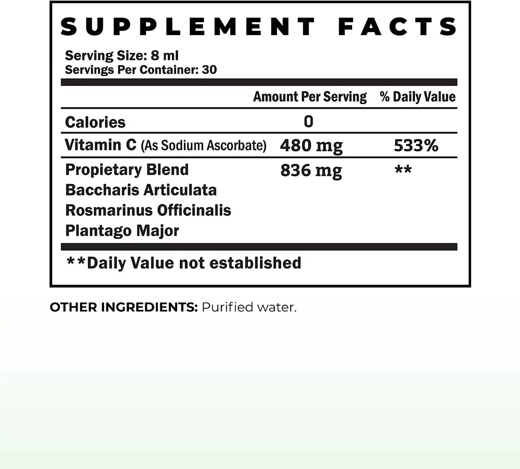 Immune System Support, 4 Bottles, 8ml Per Serving O5303