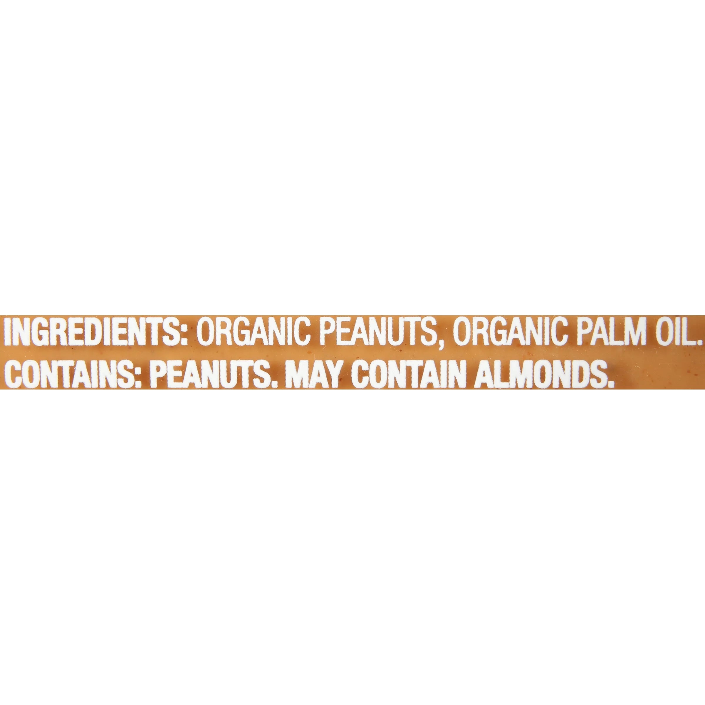 Organic Creamy Peanut Butter Spread, 16 oz, Pack of 6 A1647