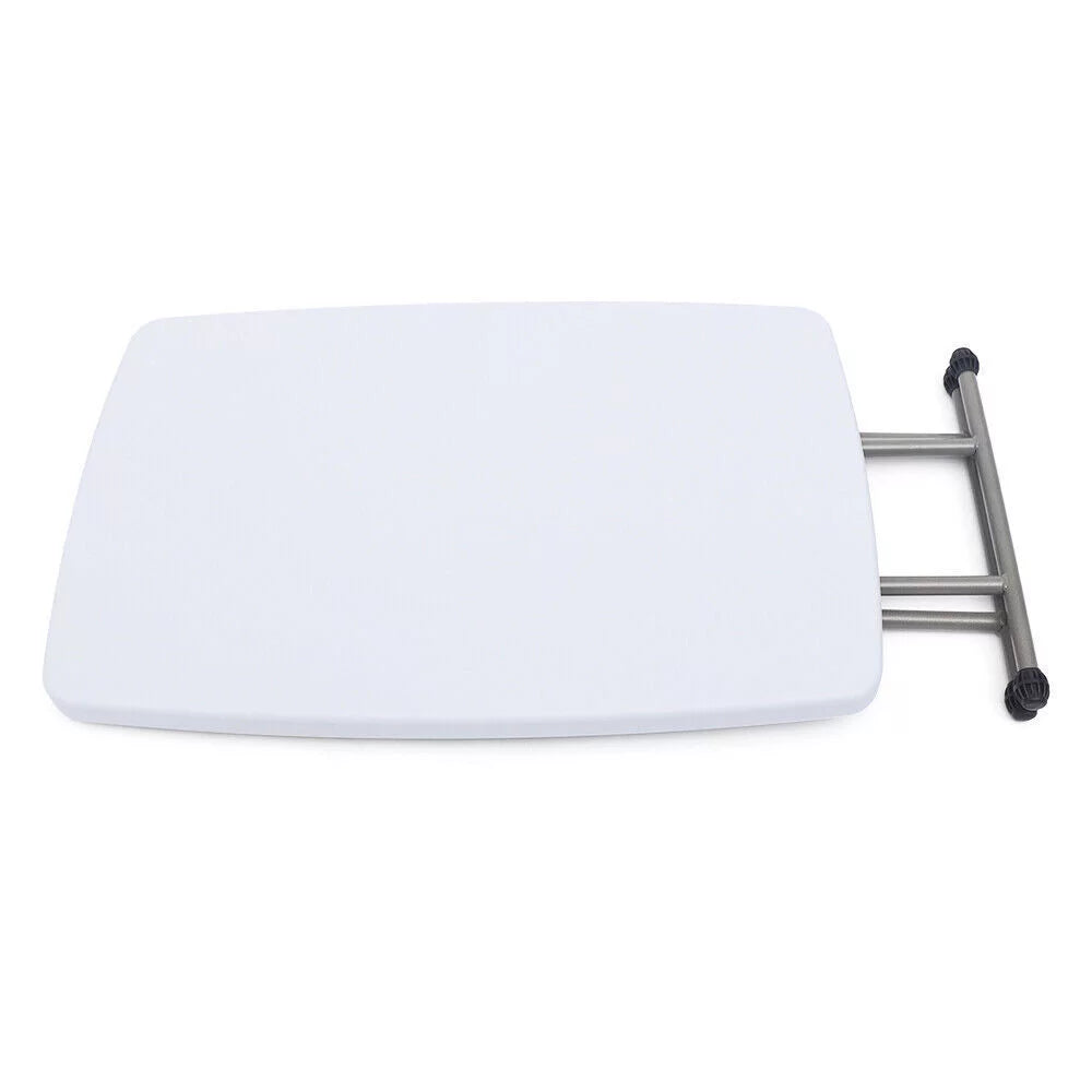 Folding Snack Table with Laptop Stand, Height Adjustable for Home F4821