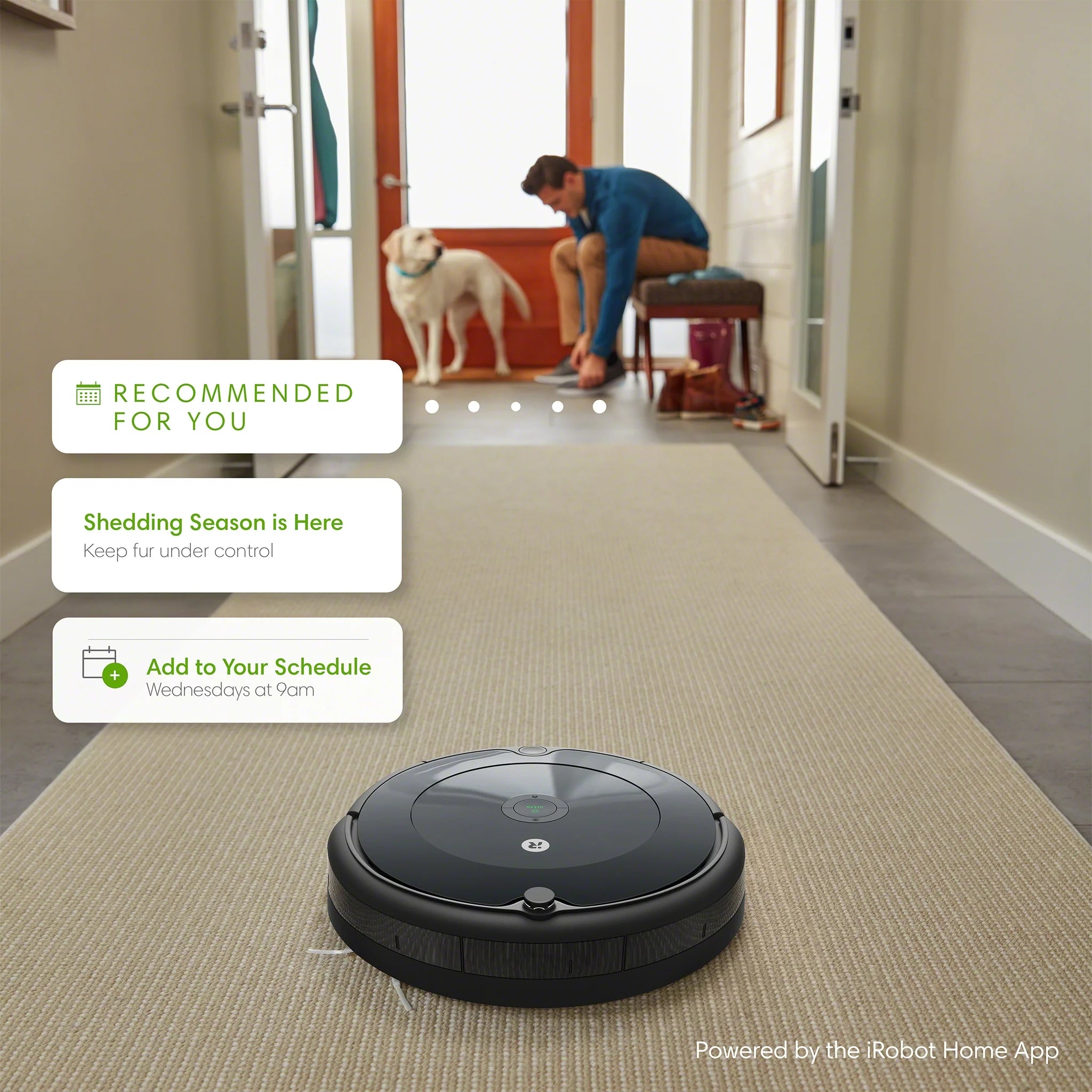 Robot Vacuum with Wi-Fi Connectivity, Good for Pet Hair and Carpets Q985