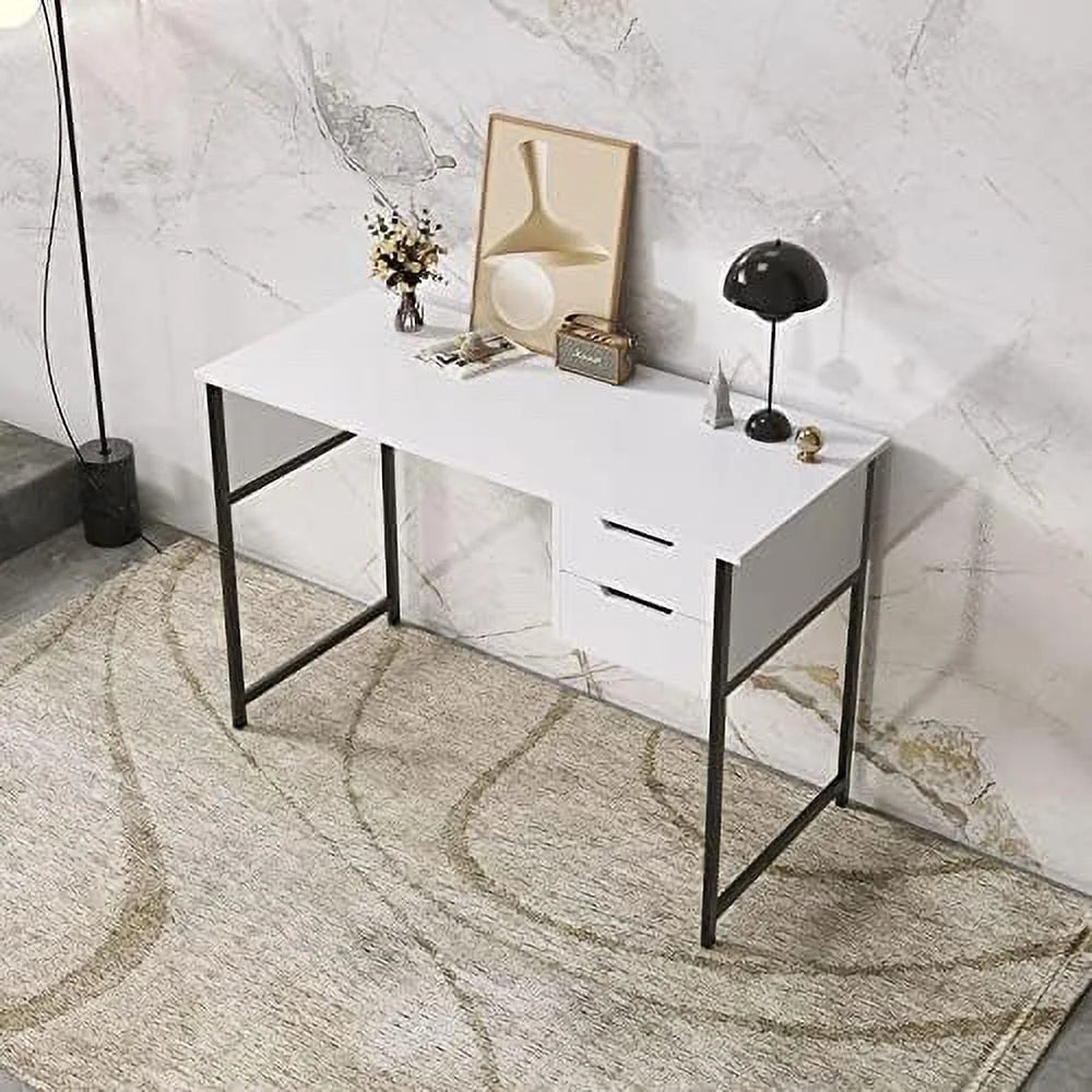 Small Computer Desk with Drawer for Small Spaces Q536305