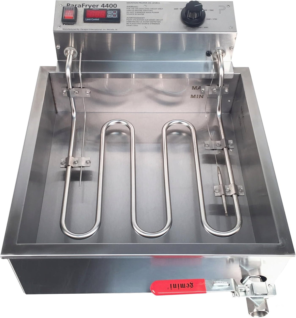 Funnel Cake Fryer Machine, 4400 Watts, 25 lb Oil Capacity, 220V D97712
