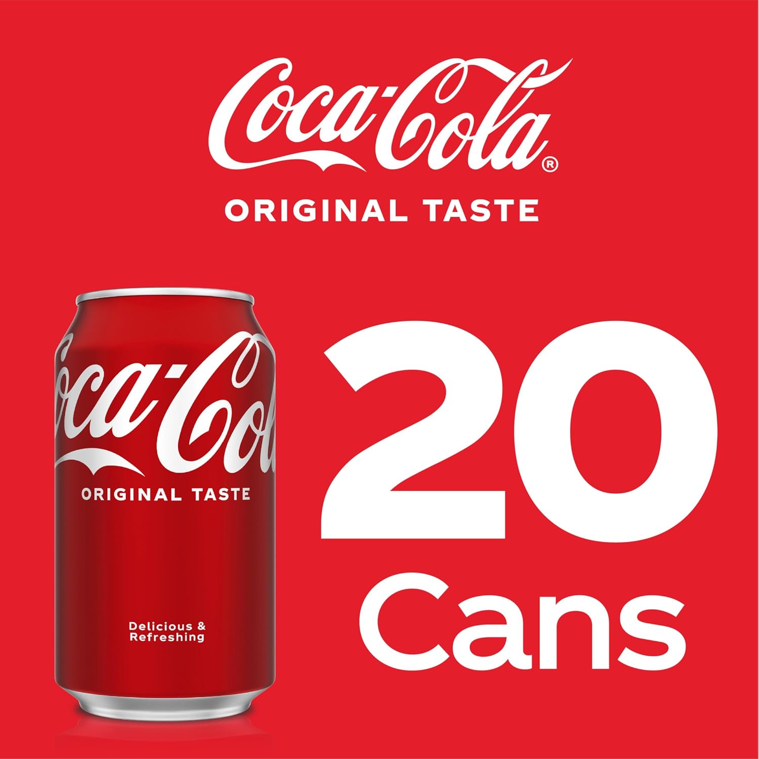 Soda Soft Drink, 12 fl oz, 20 Pack Y7192
