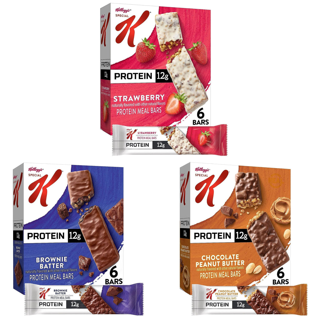 Protein Meal Bars Variety Pack, 18 Bars R50408