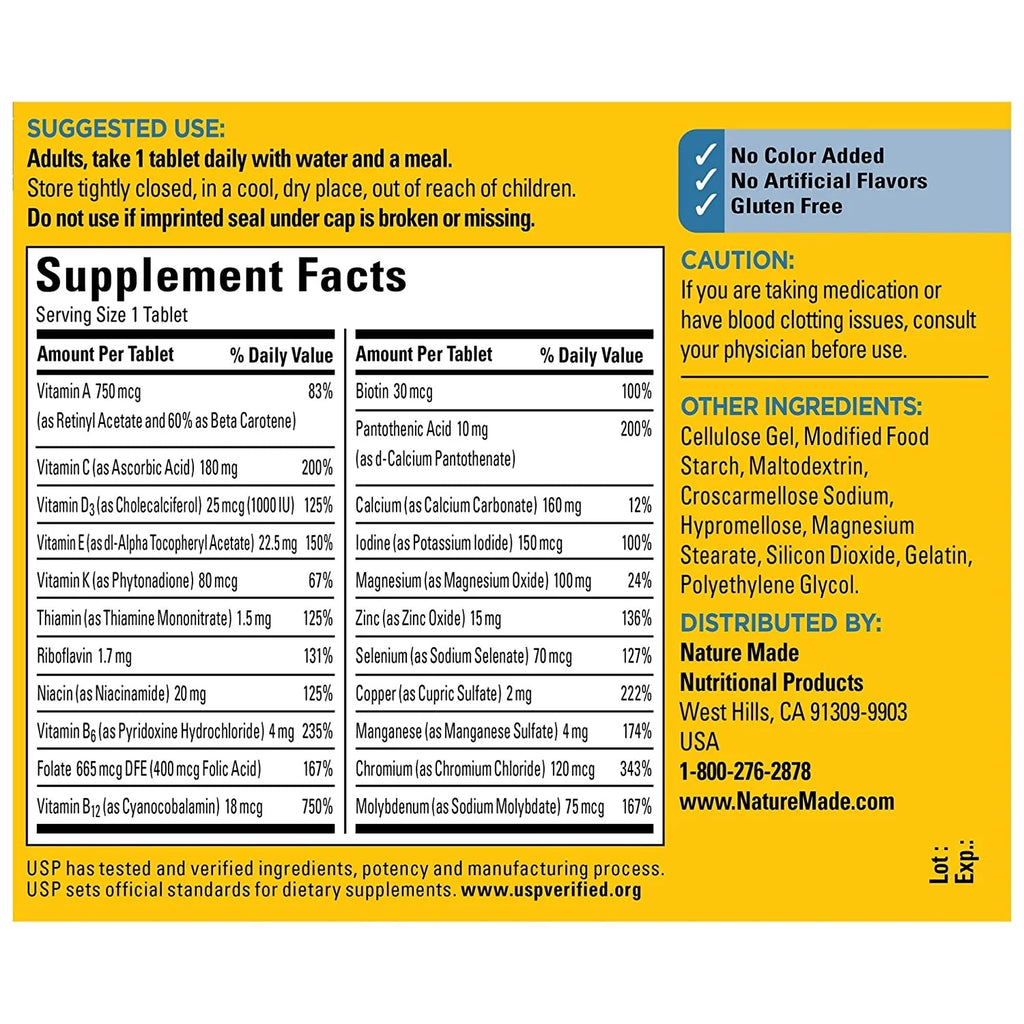 Multi For Him 90 Tablets, 2-Pack M7765