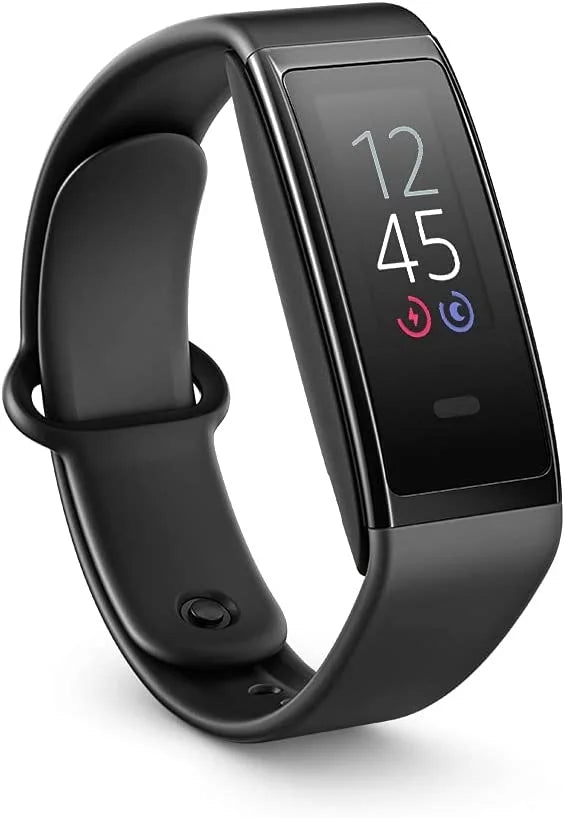 Fitness tracker with color display for heart rate, activity, and sleep tracking D377