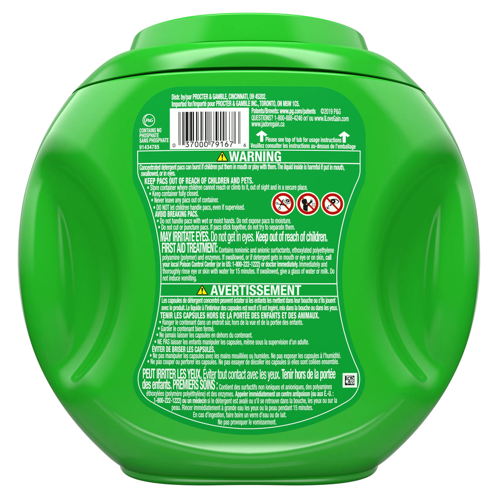 Laundry Detergent Pacs, 51 Count I864025