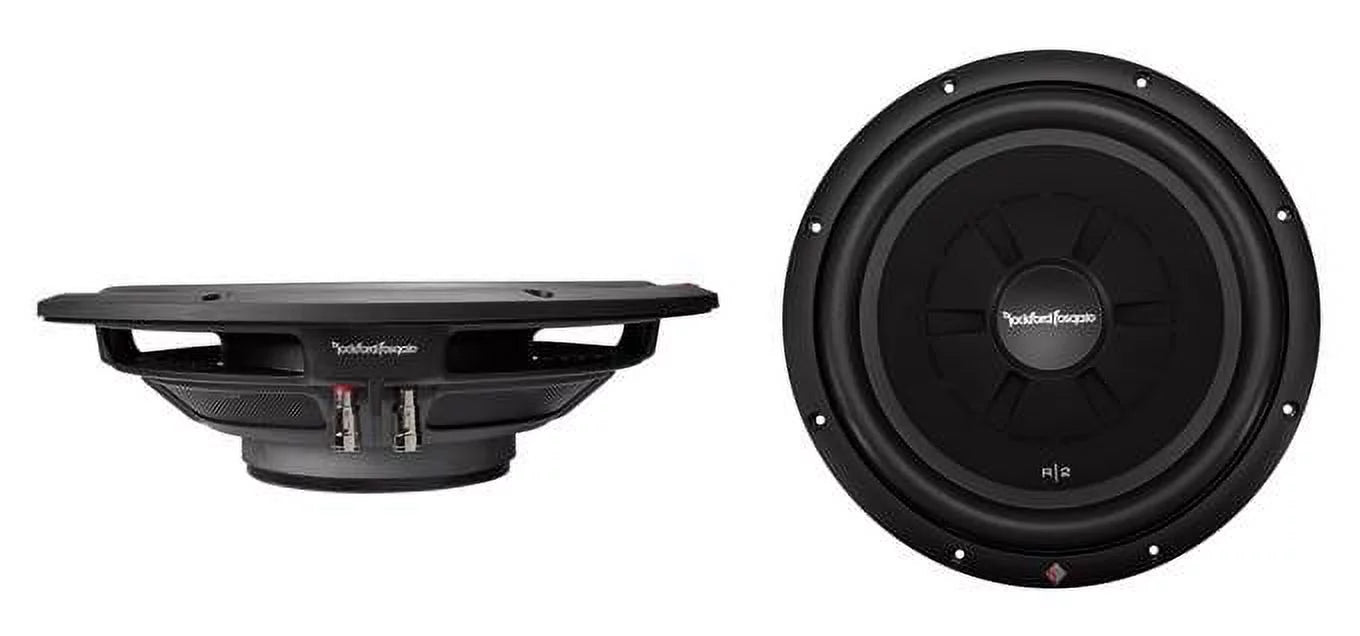 12" 1000W 4-Ohm Shallow Car Subwoofer Sub, Pair F170