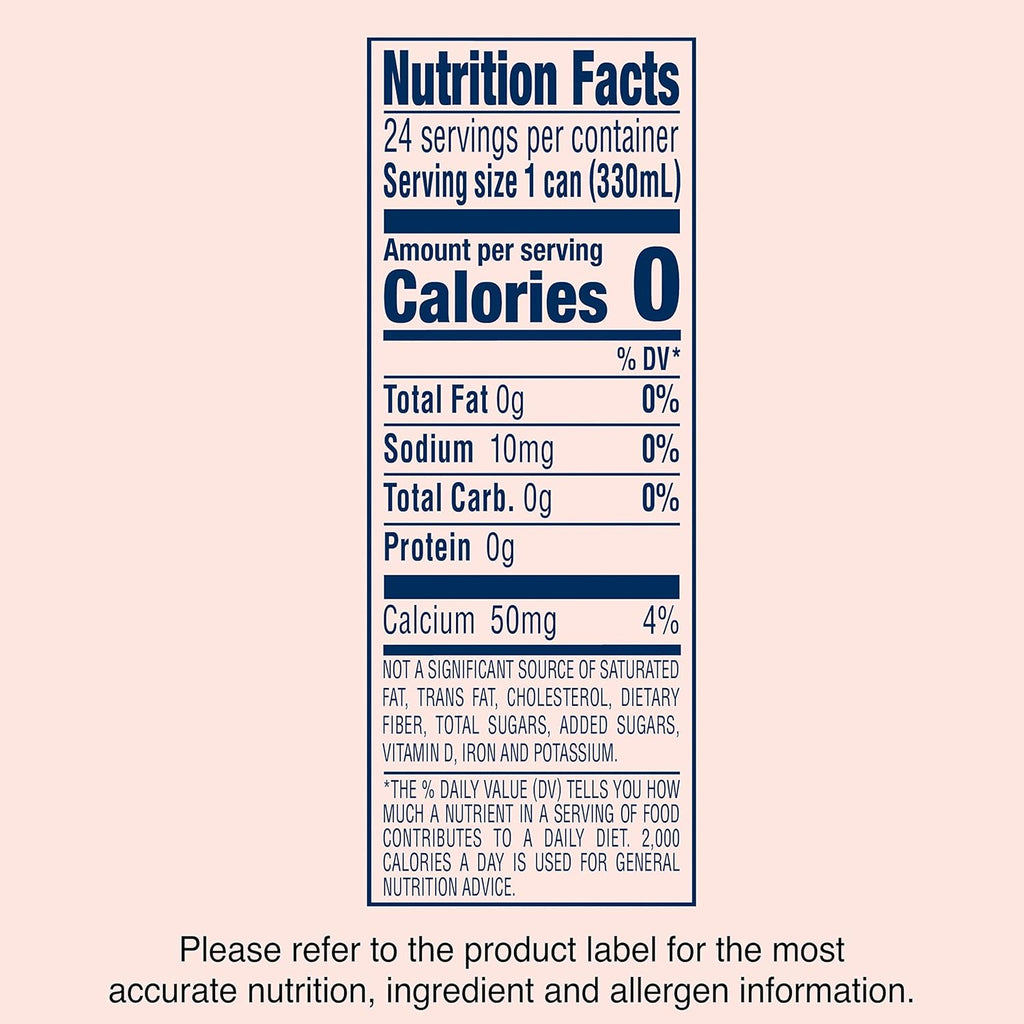 Flavored Mineral Water Variety Pack, 11.15 Fl Oz, 24 Cans Y2135