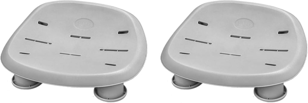 Inflatable Round Hot Tub with 2 Spa Seats and Headrest Pillows P8335