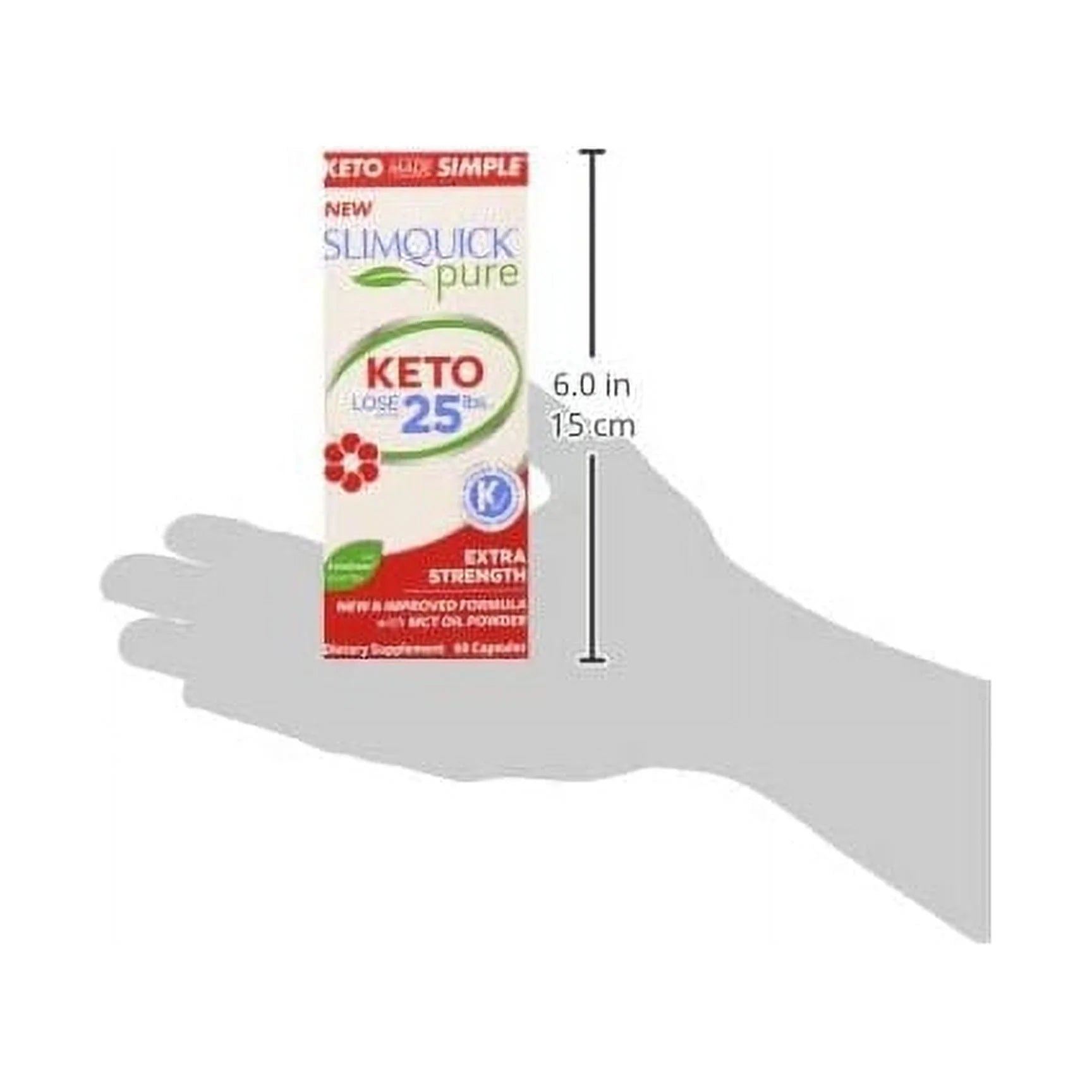 Keto Dietary Supplement Extra Strength Caplets E894531