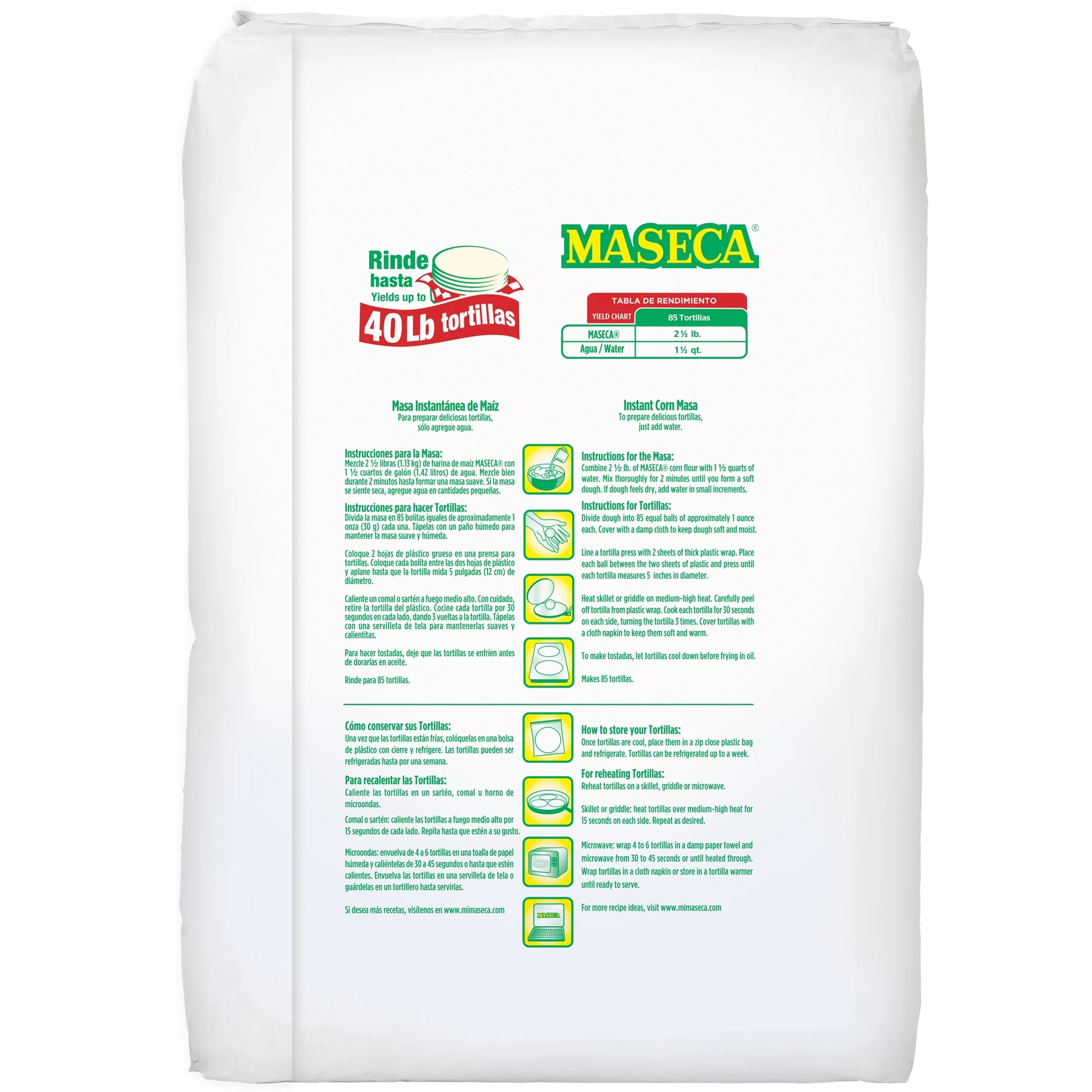 Gluten Free Instant Corn Masa Flour, 352 oz D25817