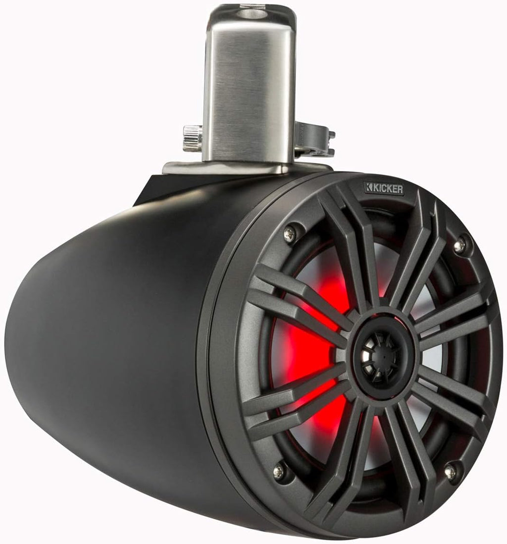 6.5" 390W Marine Wakeboard Tower Speakers with LED J219