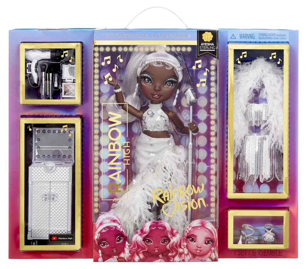 Fashion Doll with 2 Designer Outfits and Vanity Playset G30023