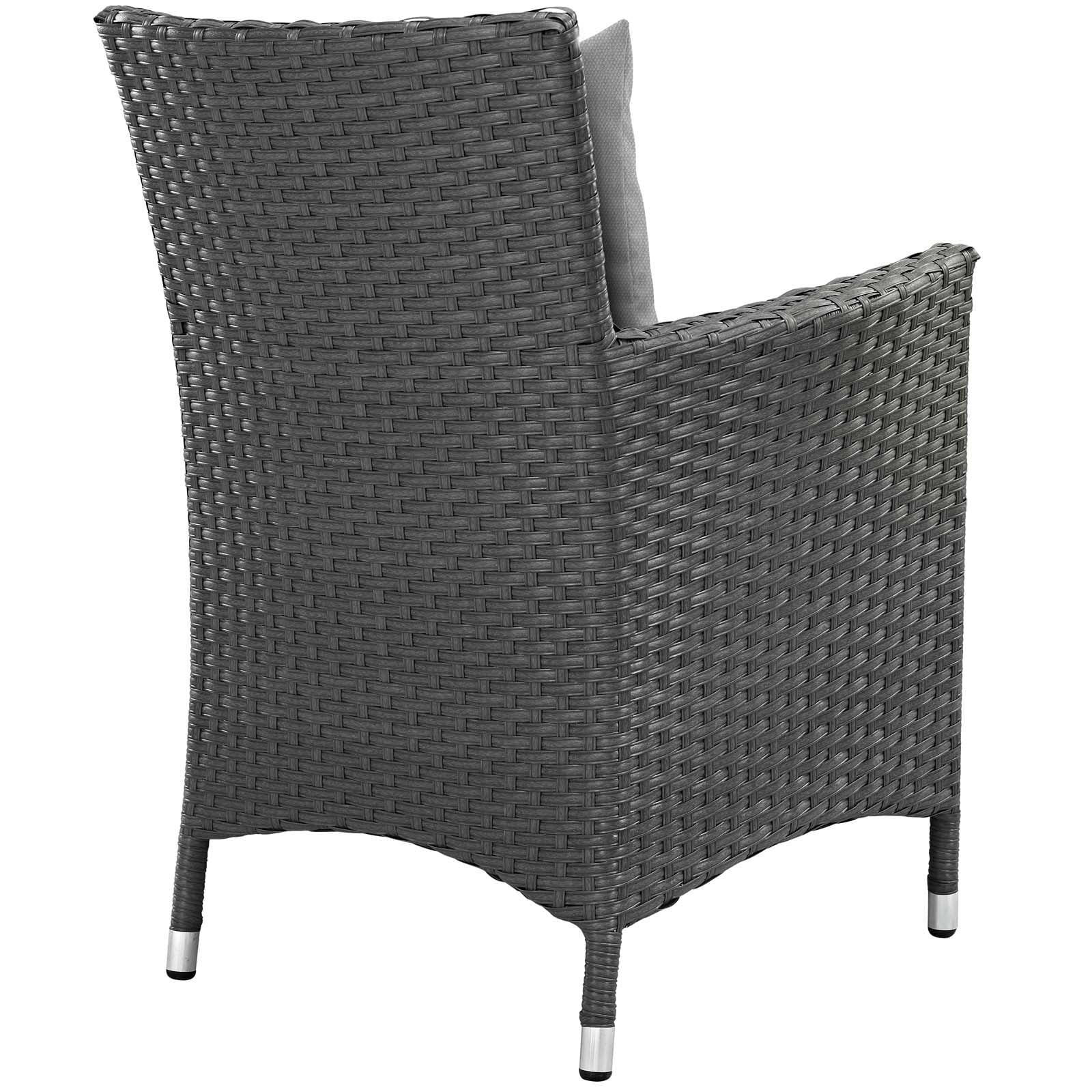 Outdoor Patio Dining Set with Cushioned Chairs T6873