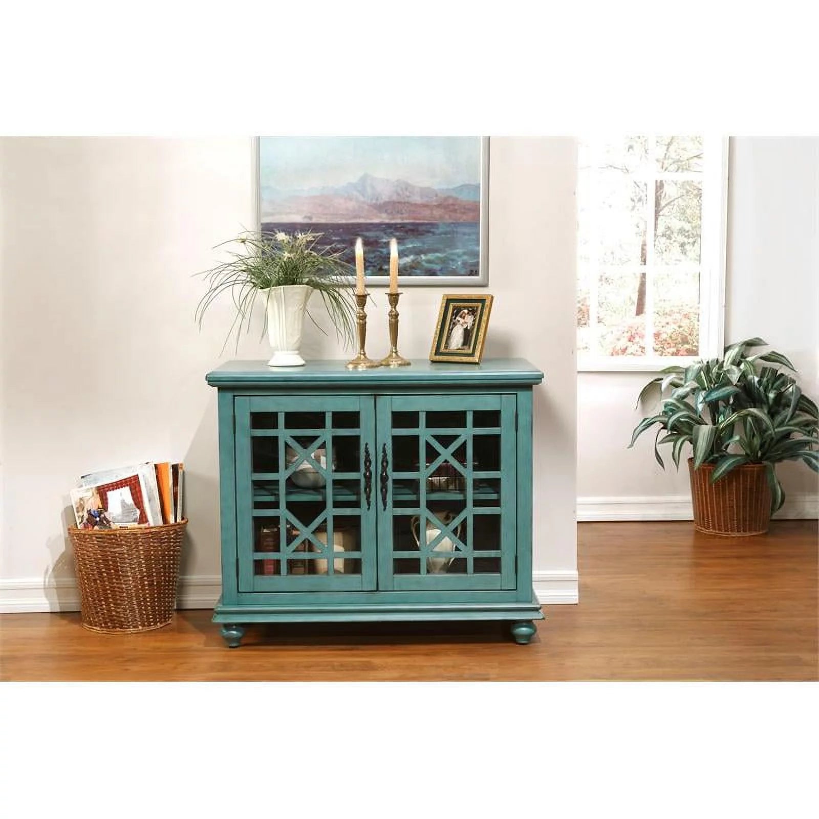 Wood TV Stand for TVs up to 38" V29594