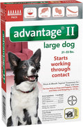 Advantage II Large Dog 6-Pack
