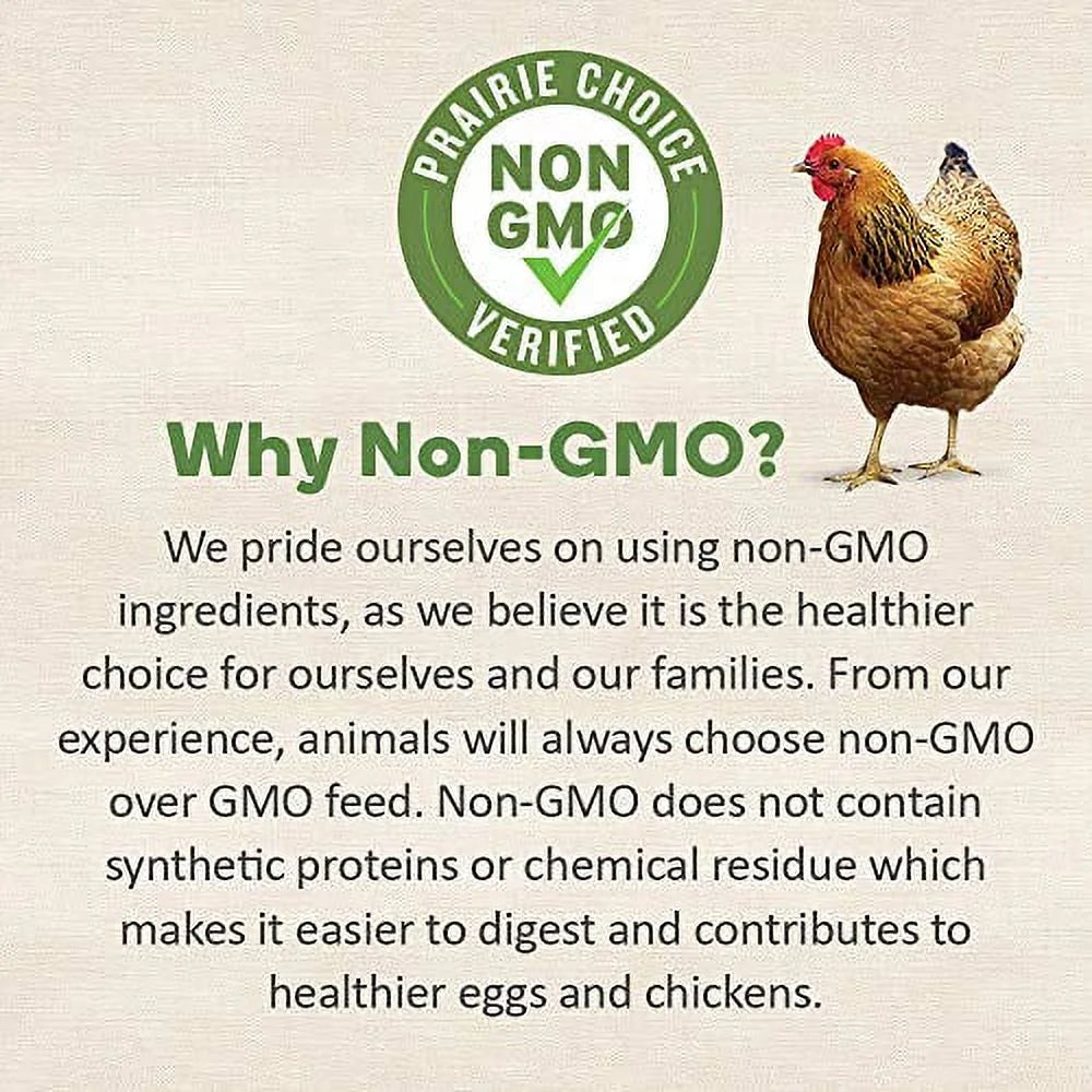 Non-GMO Layer Chicken Feed, 25 lbs J66471