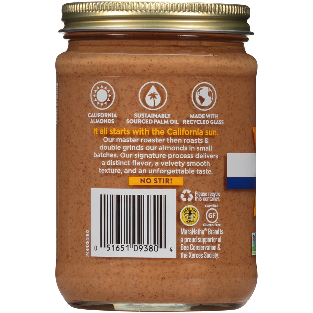 Organic Creamy Peanut Butter Spread, 16 oz, Pack of 6 A1647