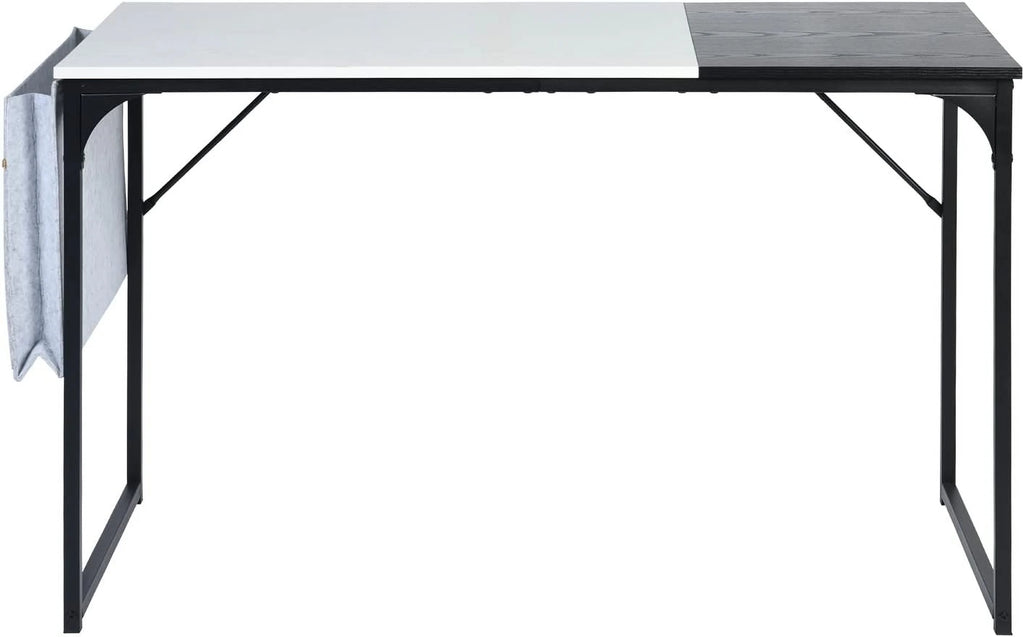 47 inch PC Metal Frame Computer Desk with Storage Bag for Home Office L839