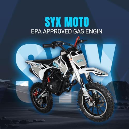 Mini Dirt Bike 58cc 4-Stroke Gas Pocket Motorbike with Disc Brakes O114476