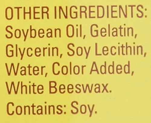 Calcium 600 mg with Vitamin D Liquid Softgels, 100 Count (Pack of 4) O547314
