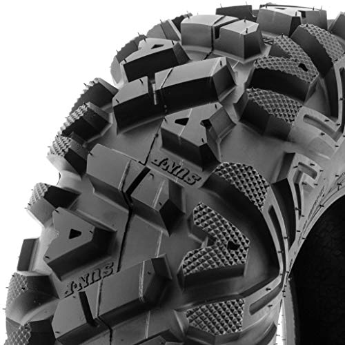 Set of 2 ATV UTV Off-Road Tires 25x8-12, 6 Ply Tubeless B2435