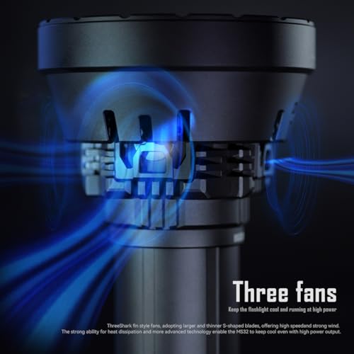 Tactical Flashlight 200,000 Lumens, 8 Modes, Type-C Rechargeable X974