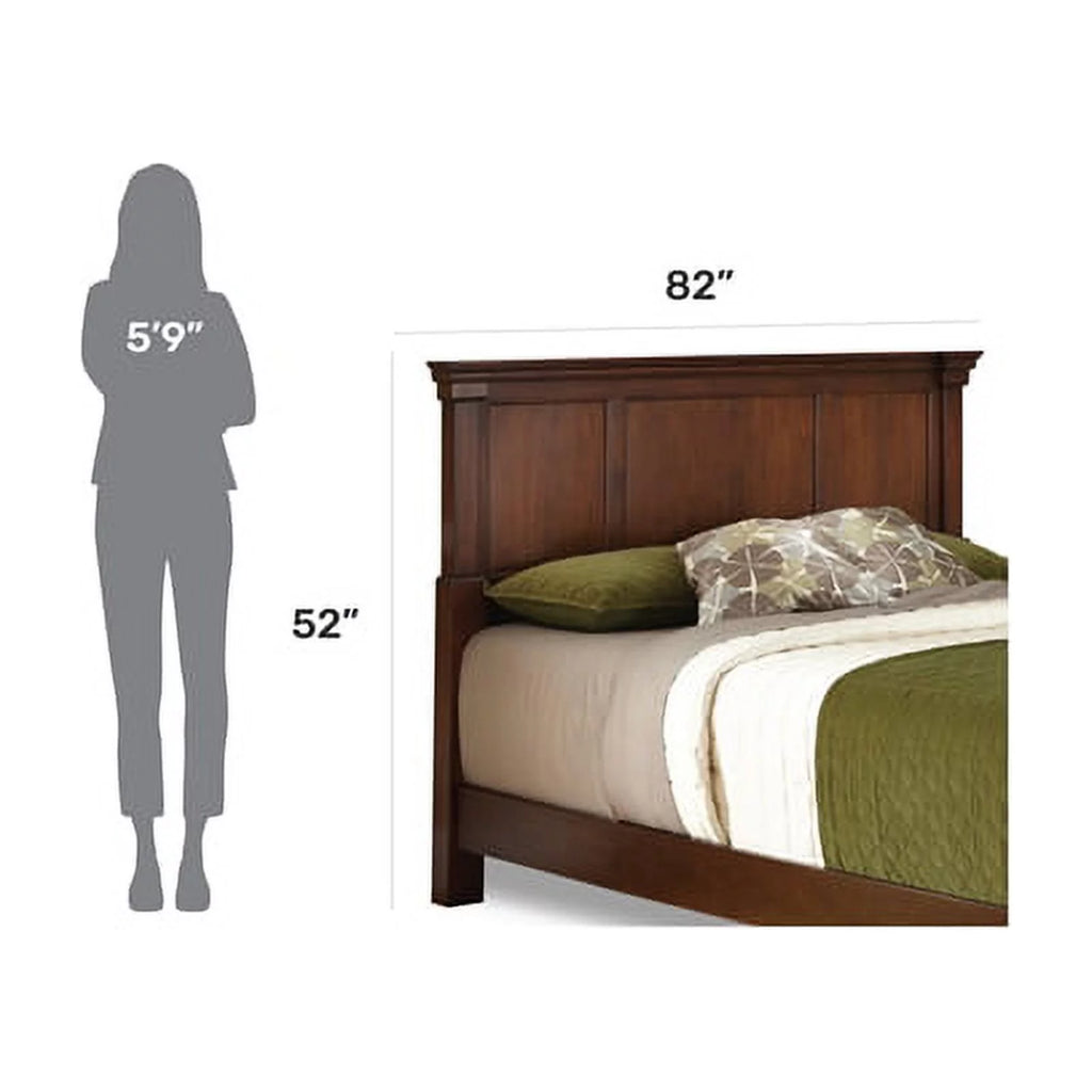 King Wood Headboard in Brown Z88559