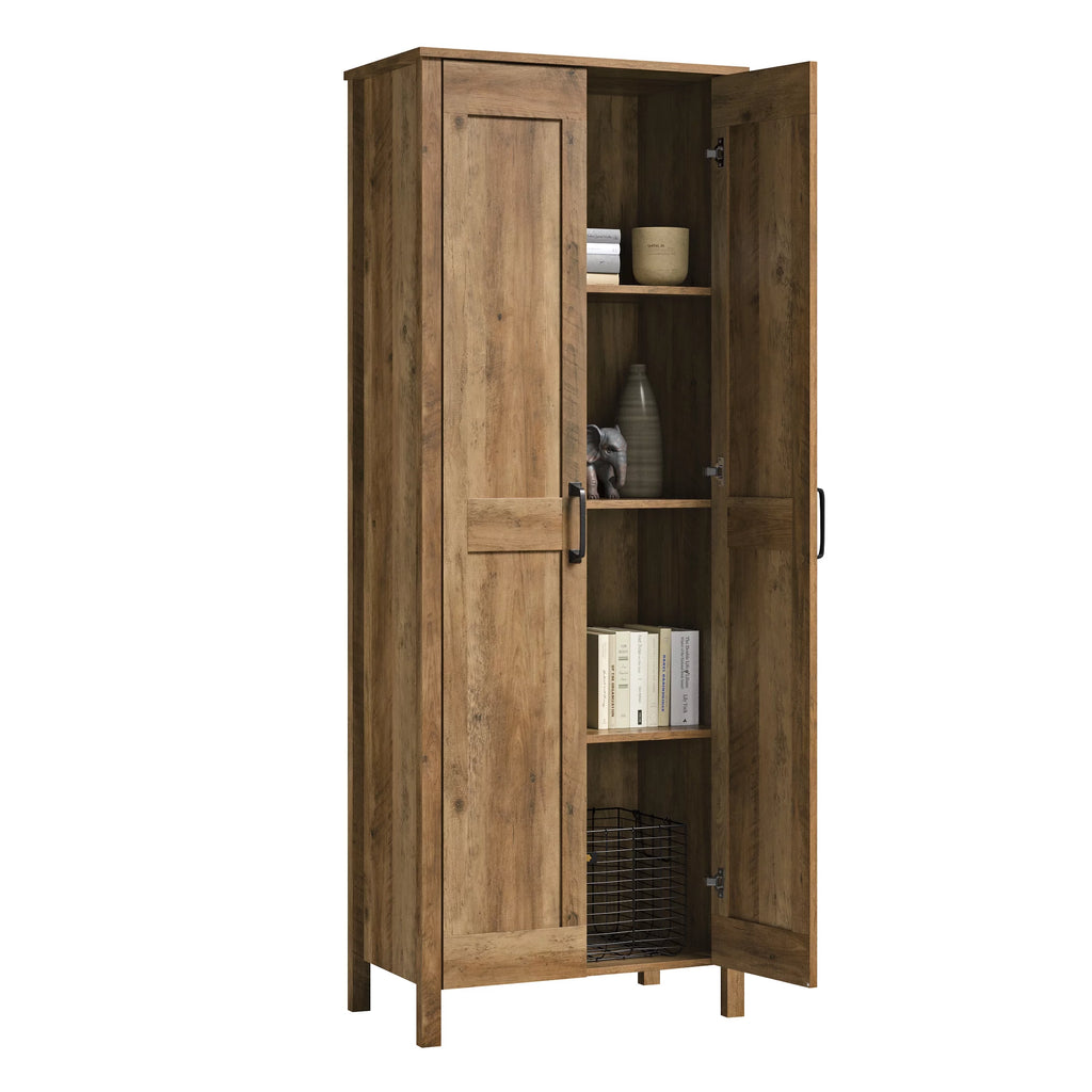Two-Door Storage Cabinet, Rural Pine Finish H305