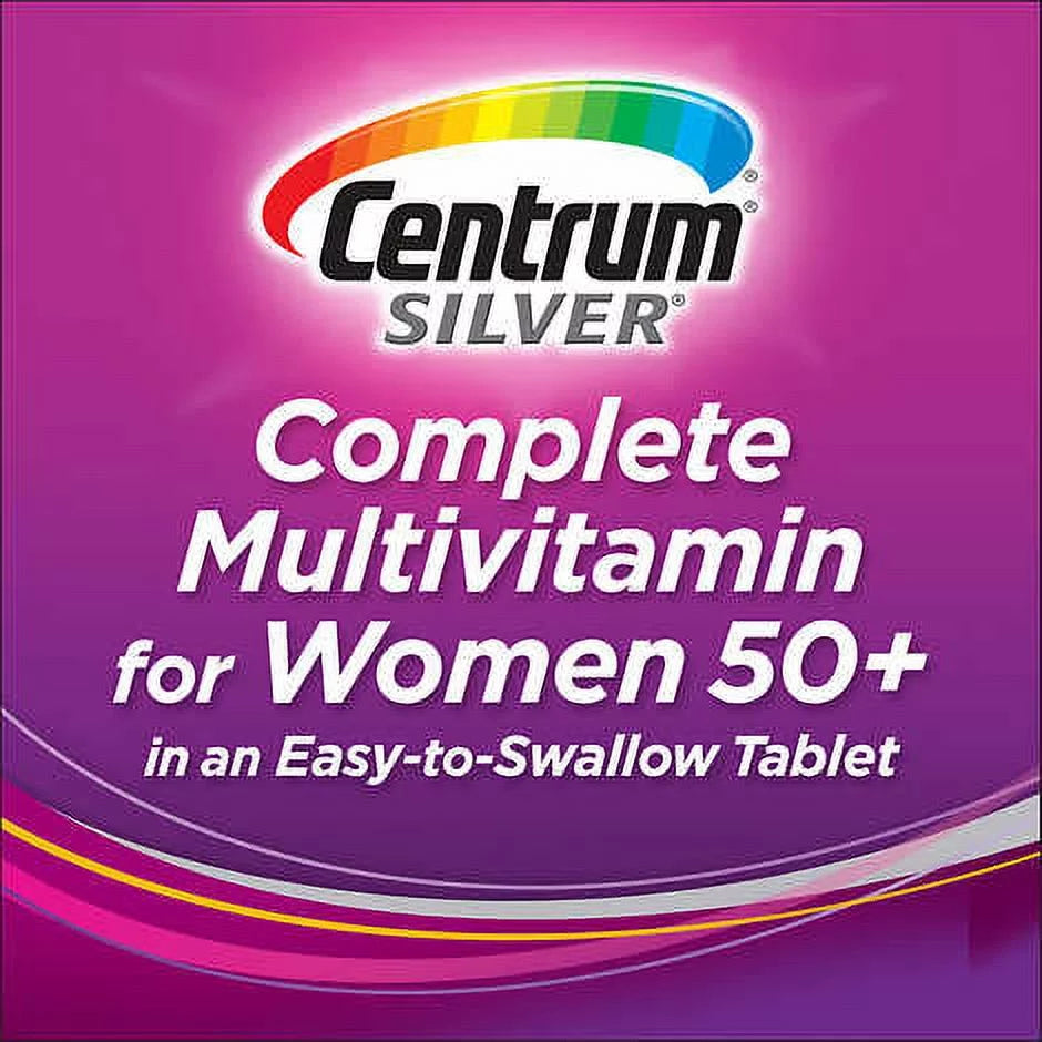 Women 50+ Multivitamin Tablets, 250 Count S3896