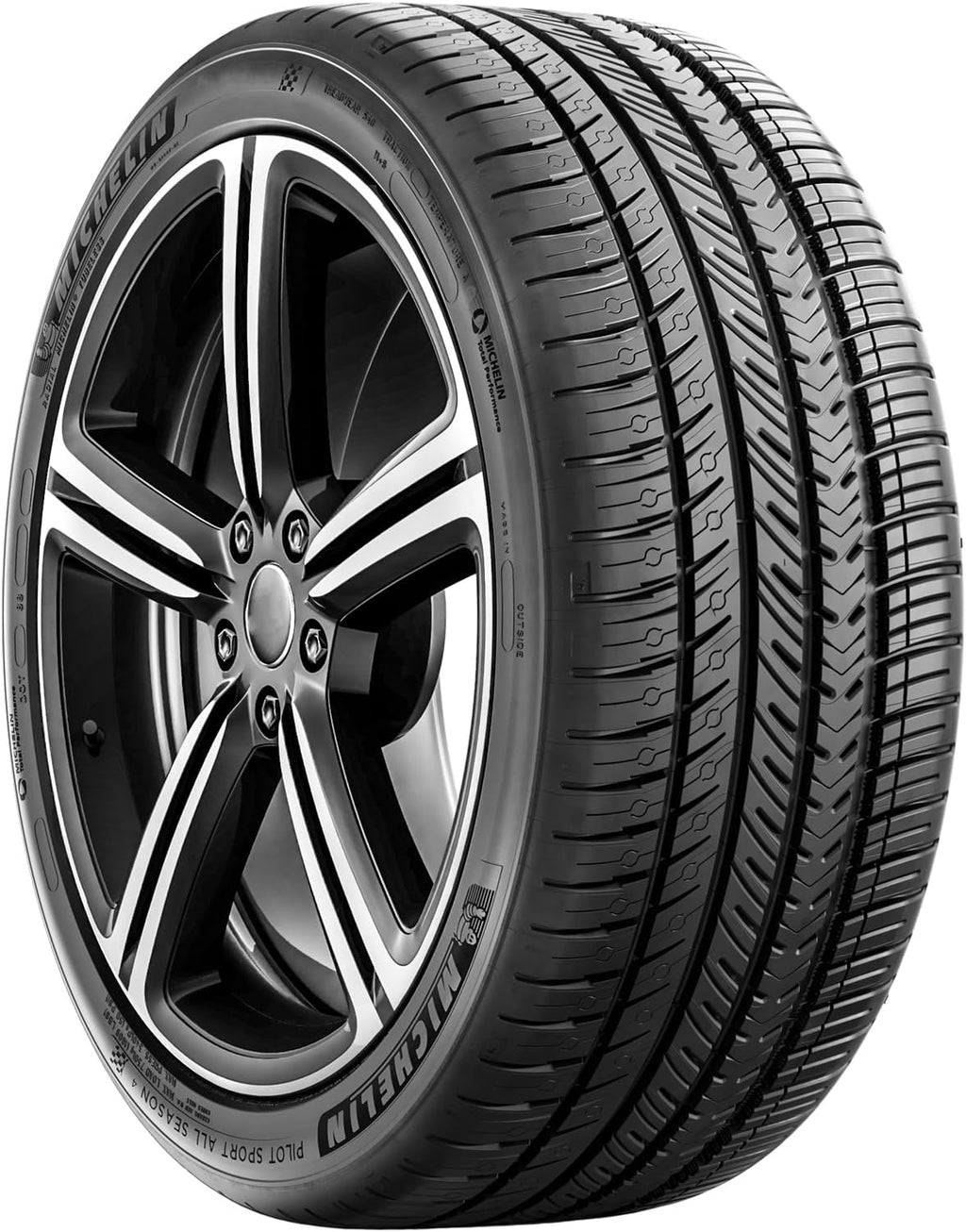 MICHELIN Pilot Sport All Season 4 Performance Tire 215/45ZR18/XL 93Y
