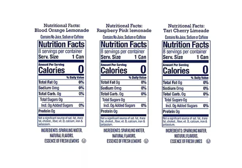 Polar Seltzer Ade Variety Pack, 48 pk./12 oz. J833581