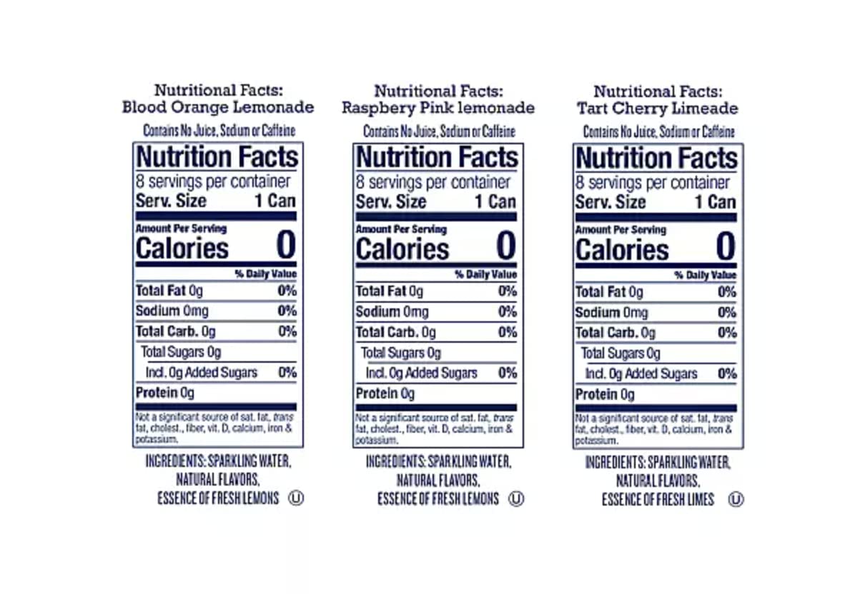 Polar Seltzer Ade Variety Pack, 48 pk./12 oz. J833581