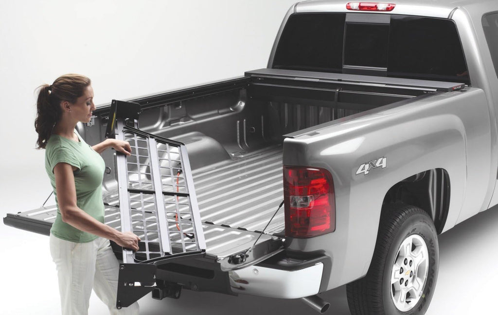 Rolling Truck Bed Divider Cargo Manager F64949