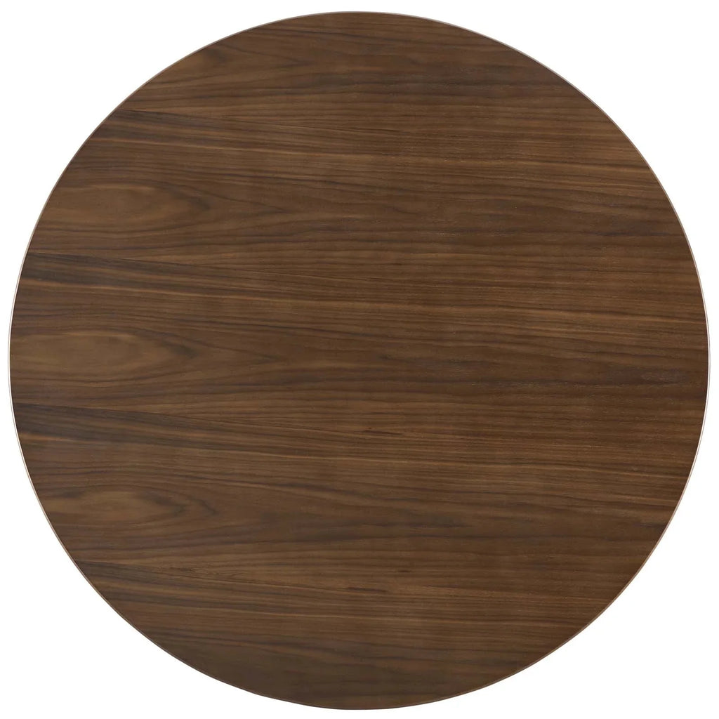 48" Round Dining Table in Black Walnut E261601