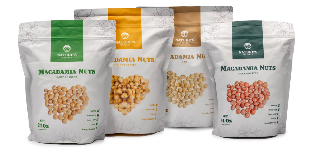 Light Roasted Macadamia Nuts 24oz B697