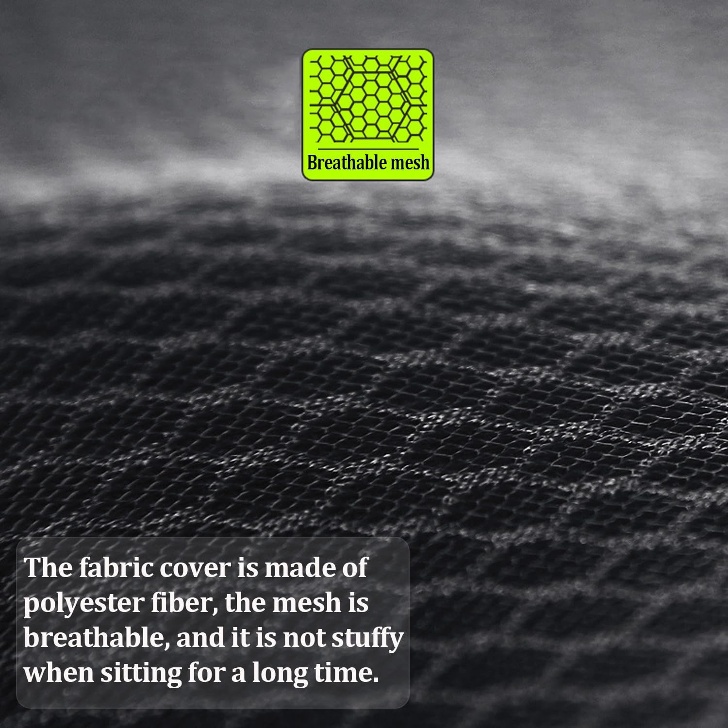Memory Foam Car Seat Cushion for Back Pain Relief N644763