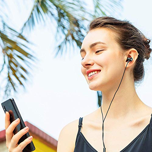 USB-C Earbuds with Microphone and 3.5 mm Jack, Black U6946