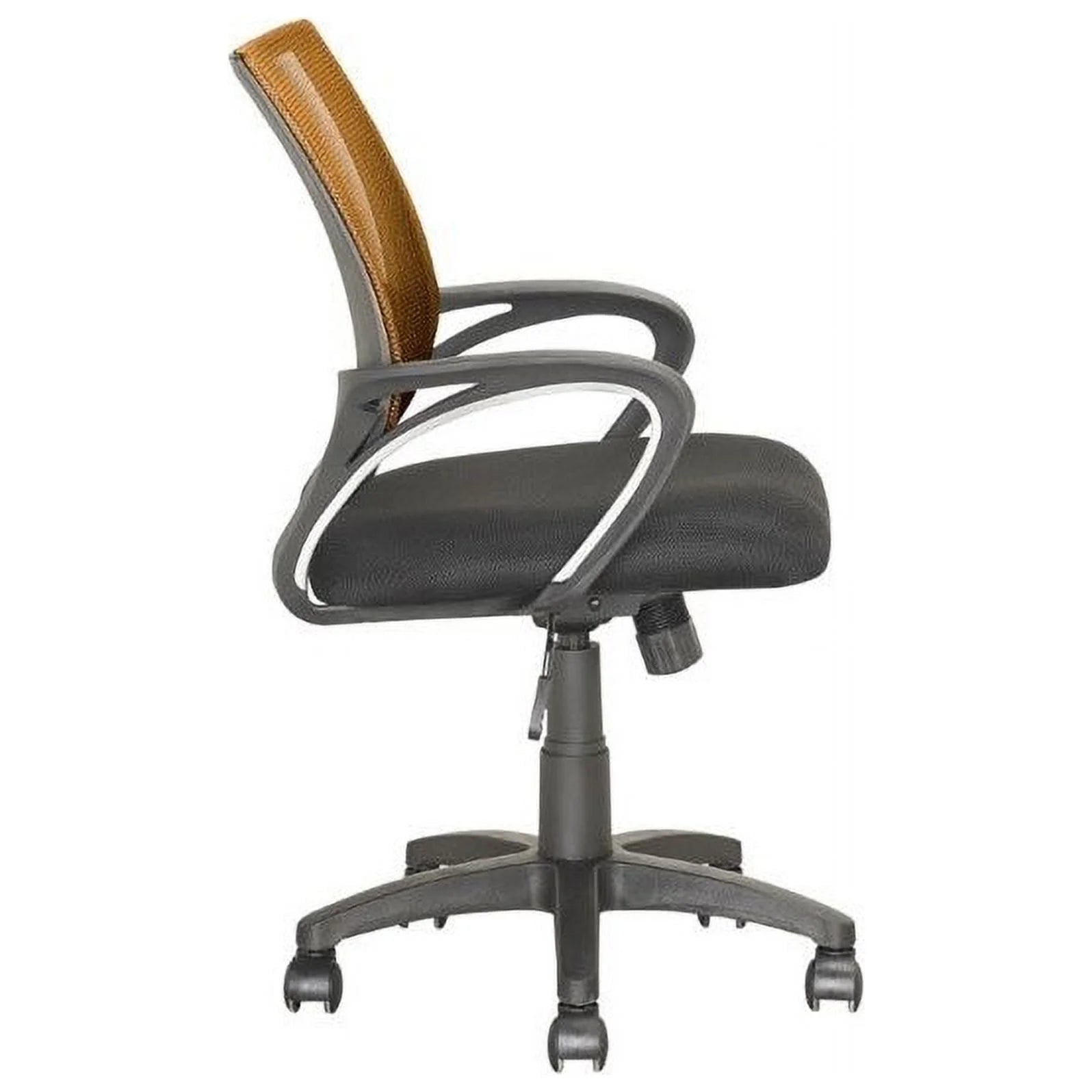 Mesh Back Swivel Office Chair in Orange Q8303