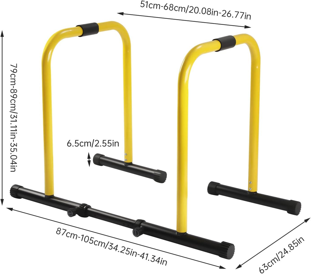 Adjustable Dip Station for Home Gym Workout R64231