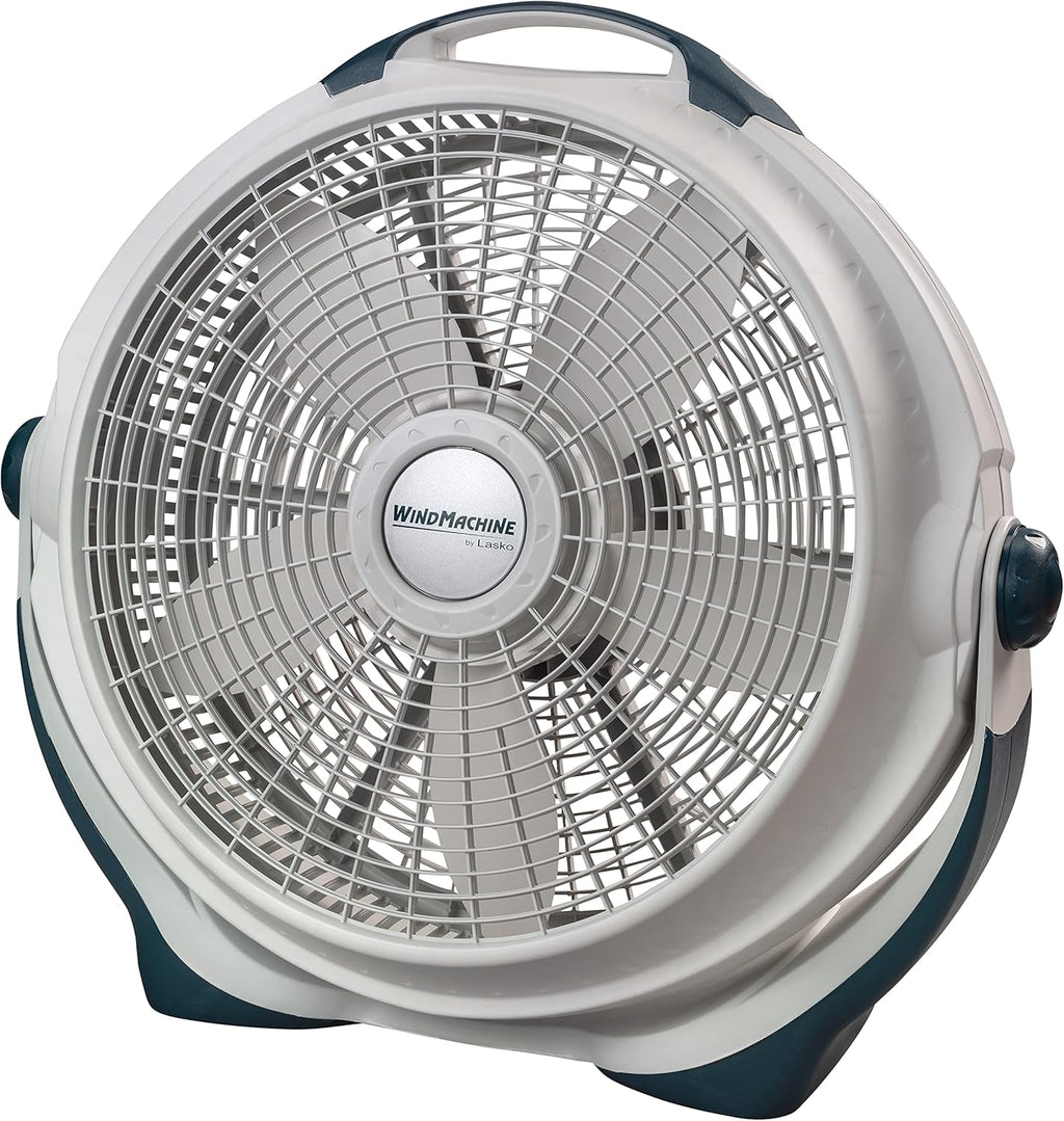 14.5" Pivoting Utility Fan with 3 Speeds and Air Circulator W89084
