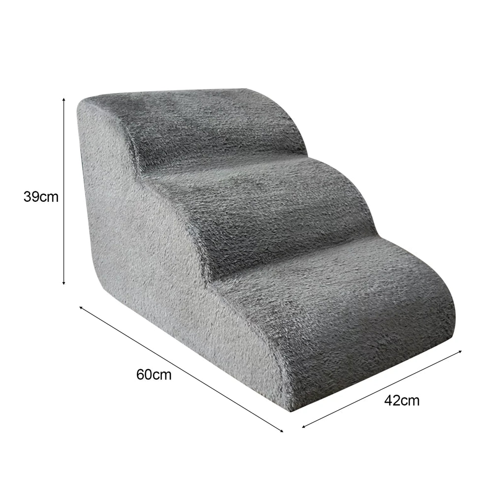 Removable Non-slip Pet Stairs with Washable Cover Y422