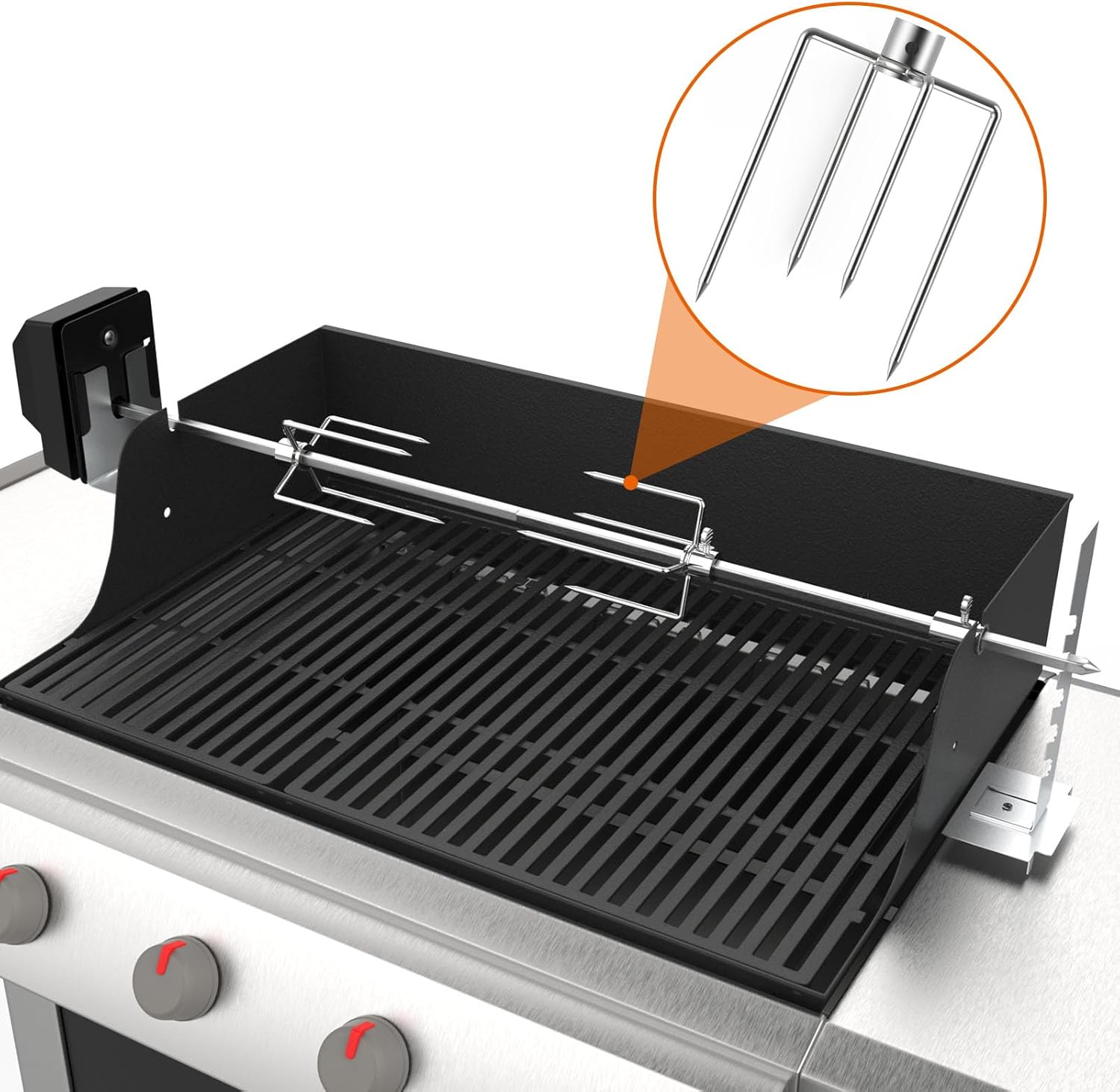 Rotisserie Grill Kit for Universal Gas Grills S56684