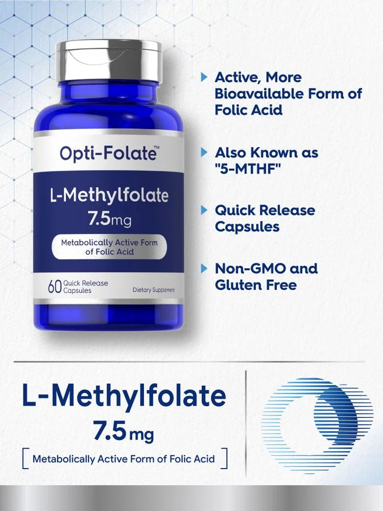 Methylfolate 7.5 mg, 60 Capsules Z43884