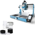 Genmitsu 3030-PROVer MAX CNC Router Machine + CNC ABS Dust Shoe for CNC Machines with a 52mm Diameter Motor