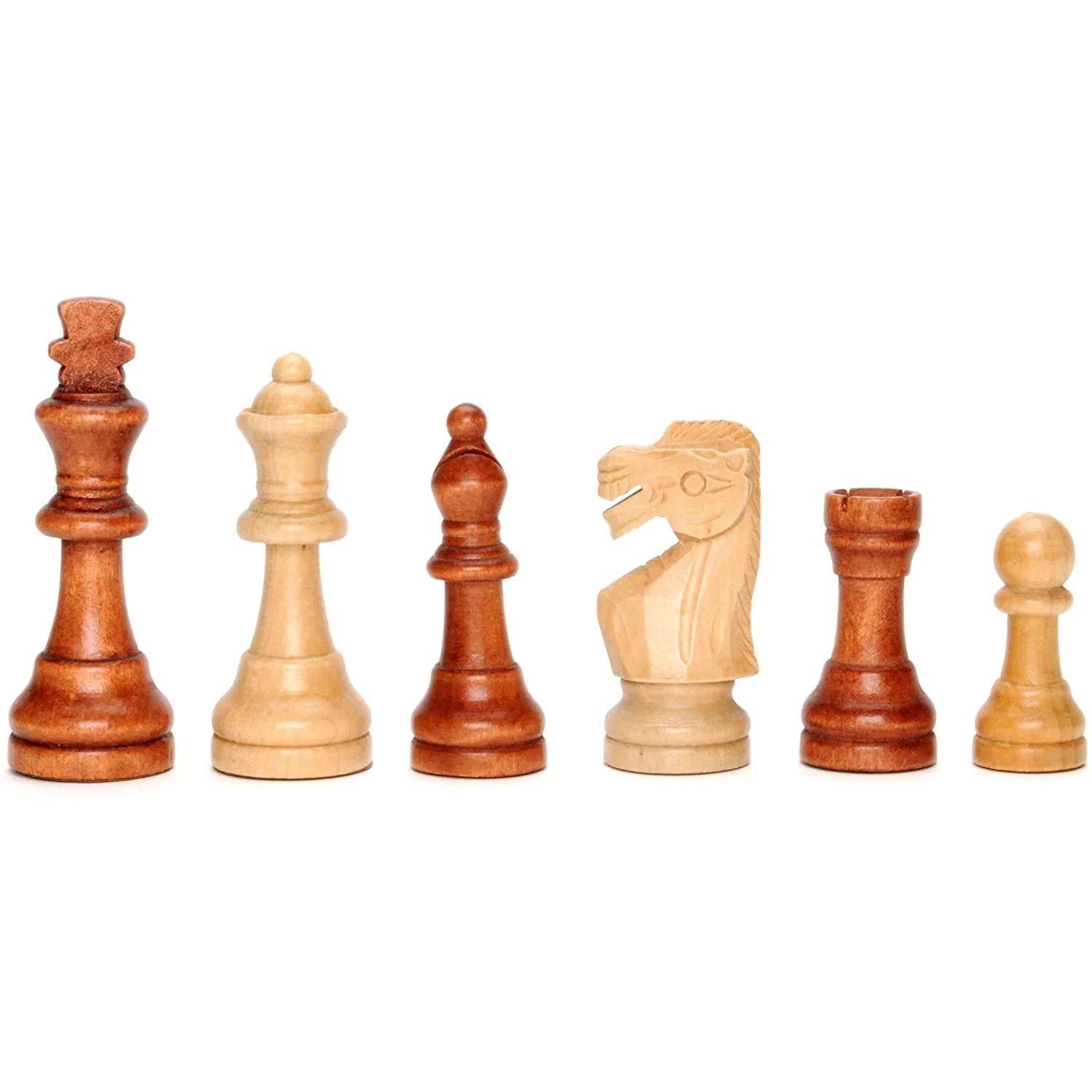Wood Chess Set - 15 in. - 3.75 in. King Z8677