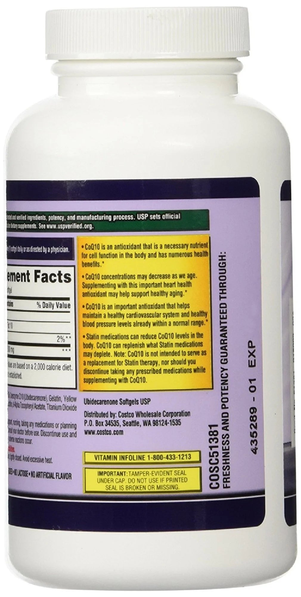 CoQ10 300 mg Softgels, 2 Pack C2853