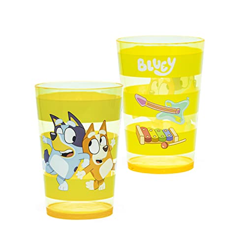 Nesting Tumbler Set 4-Pack, Durable Plastic Cups for Kids, 14.5 oz P846192