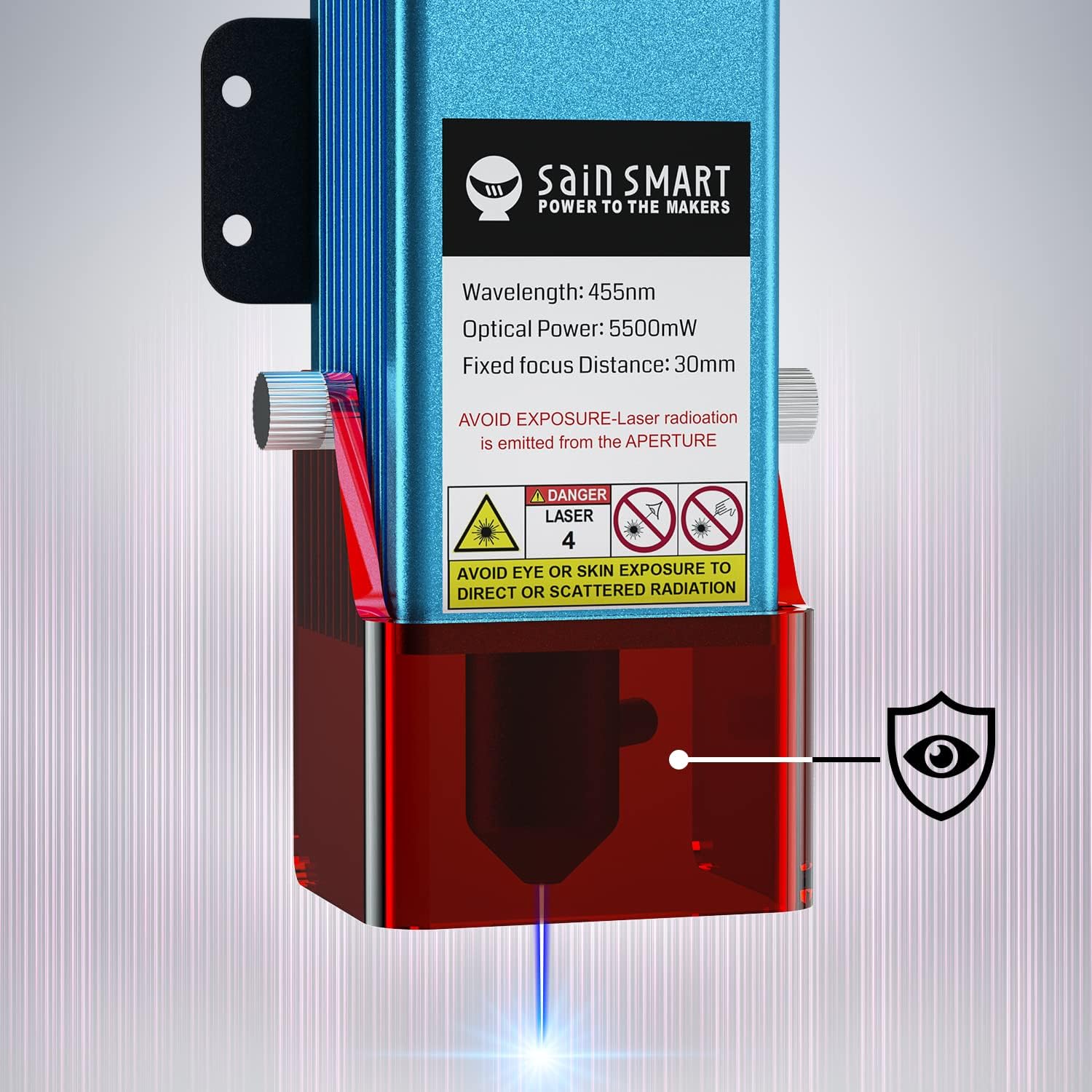 Compressed Spot Laser Module, 0.1mm Laser Spot, 5.5W for CNC Router K2829